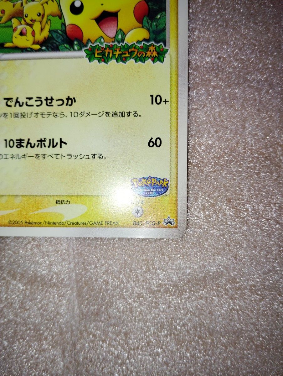 ポケモンカード ポケパークのピカチュウ プロモ Pikachu PCG-P ポケモンカード ポケパークのピカチュウ プロモ Pikachu PCG-P