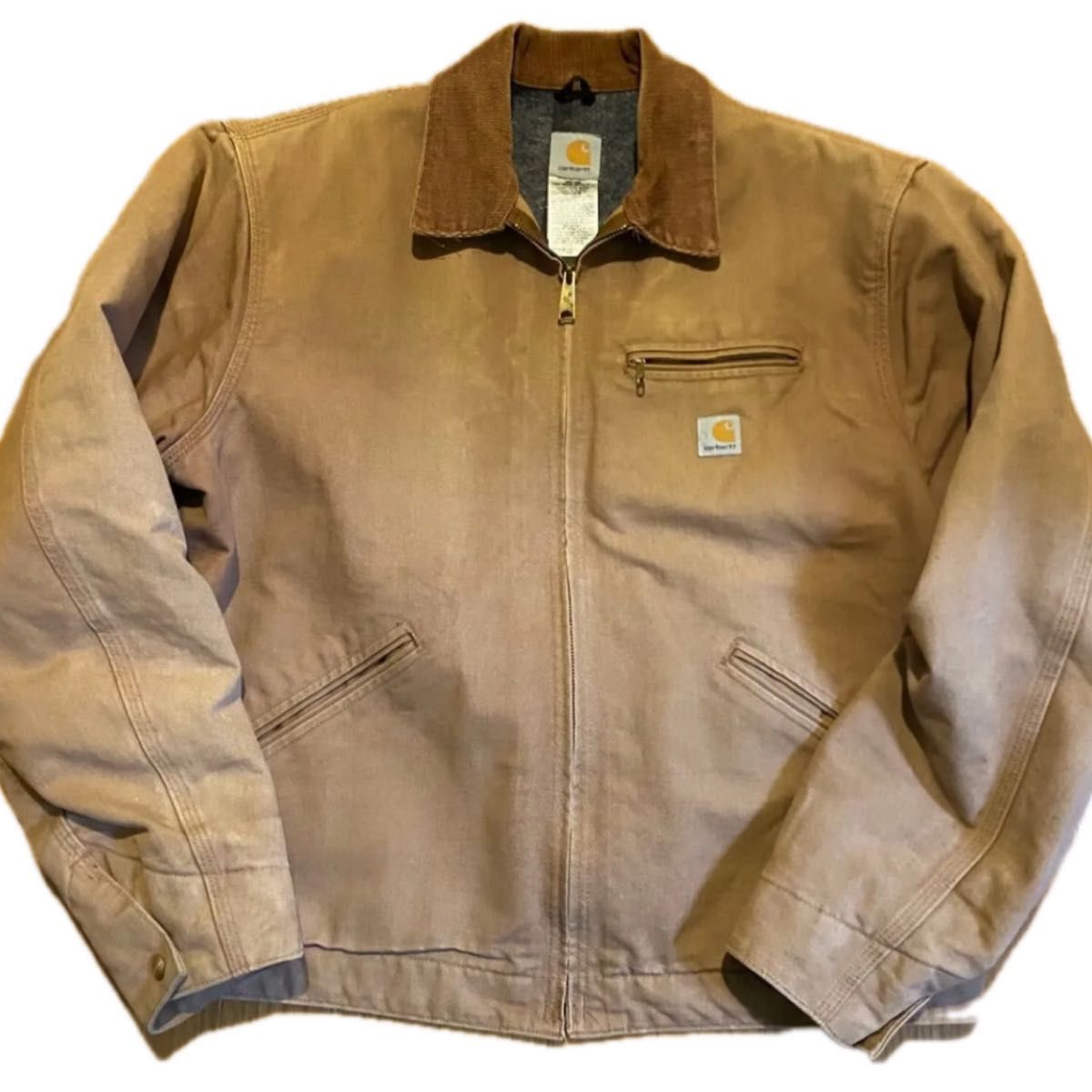 Carhartt DETROIT JACKET J01 BROWN ベージュ デトロイト Carhartt DETROIT JACKET J01 BROWN ベージュ デトロイト