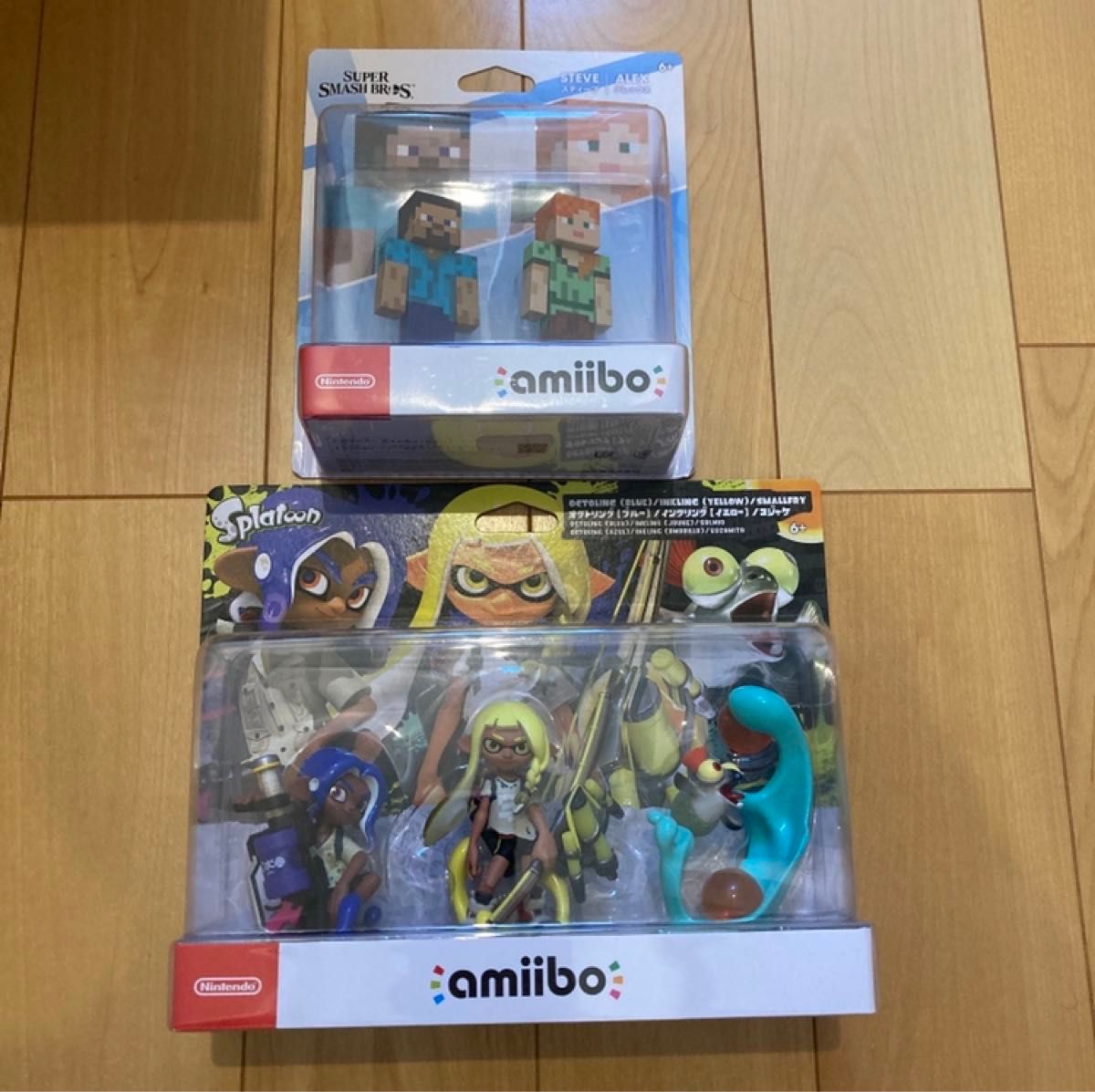 amiibo アミーボ スプラトゥーン & マインクラフトセット|Yahoo amiibo アミーボ スプラトゥーン & マインクラフトセット|Yahoo