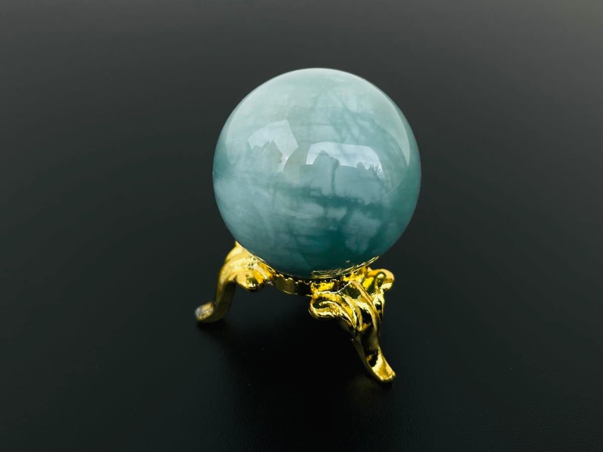 26 6mm スフィア アクアマリン 丸玉 藍玉 水宝玉 天然石 鑑賞石 26 6mm スフィア アクアマリン 丸玉 藍玉 水宝玉 天然石 鑑賞石