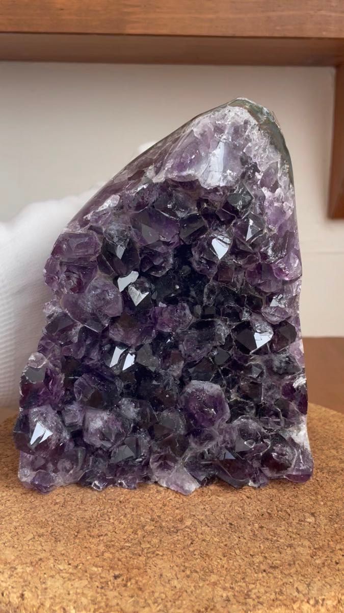 1186g アメジスト ジオード クラスター ドーム 紫水晶 アメジストクラスター 水晶共生 Amethyst アメシスト