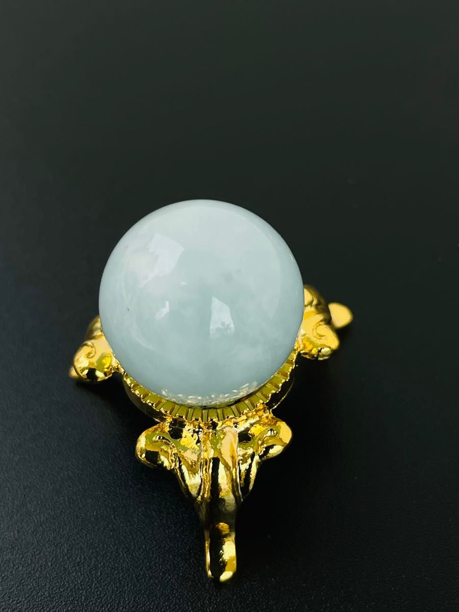 17mm スフィア アクアマリン 丸玉 藍玉 水宝玉 天然石 鑑賞石 台 17mm スフィア アクアマリン 丸玉 藍玉 水宝玉 天然石 鑑賞石 台