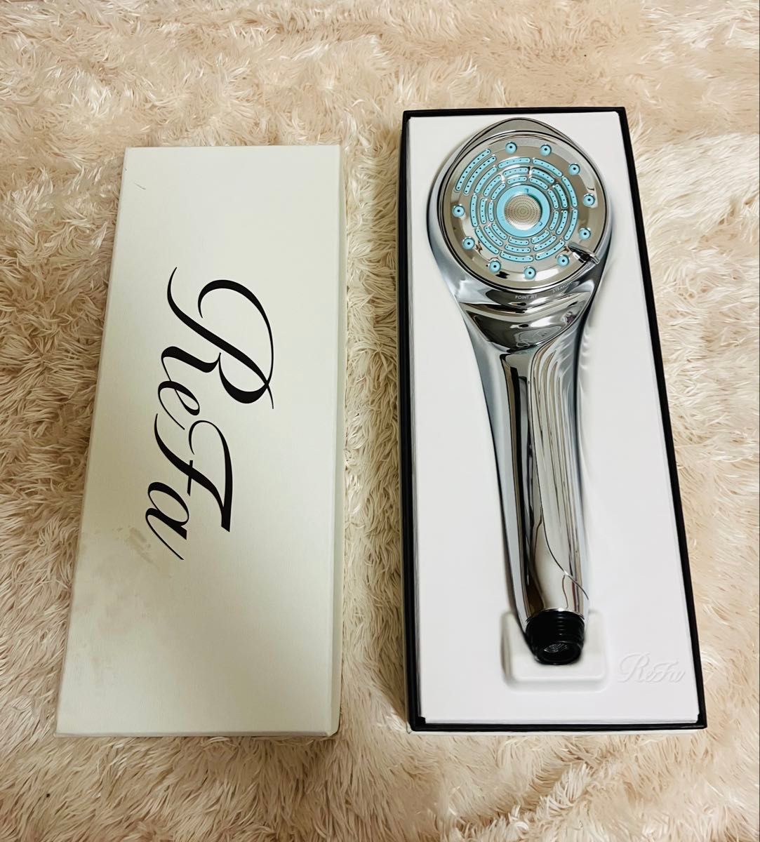 ReFa FINE BUBBLE U RS-BH-15A ファインバブル U シルバー ReFa FINE BUBBLE U RS-BH-15A ファインバブル U シルバー