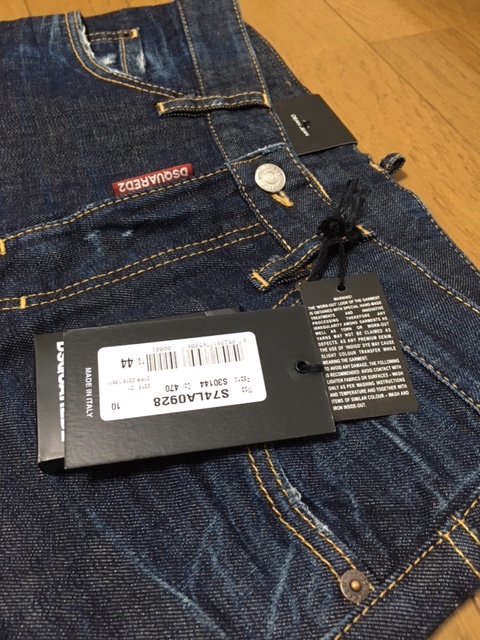 注目ショップ 未使用タグ付き ディースクエアード デニムパンツ ...