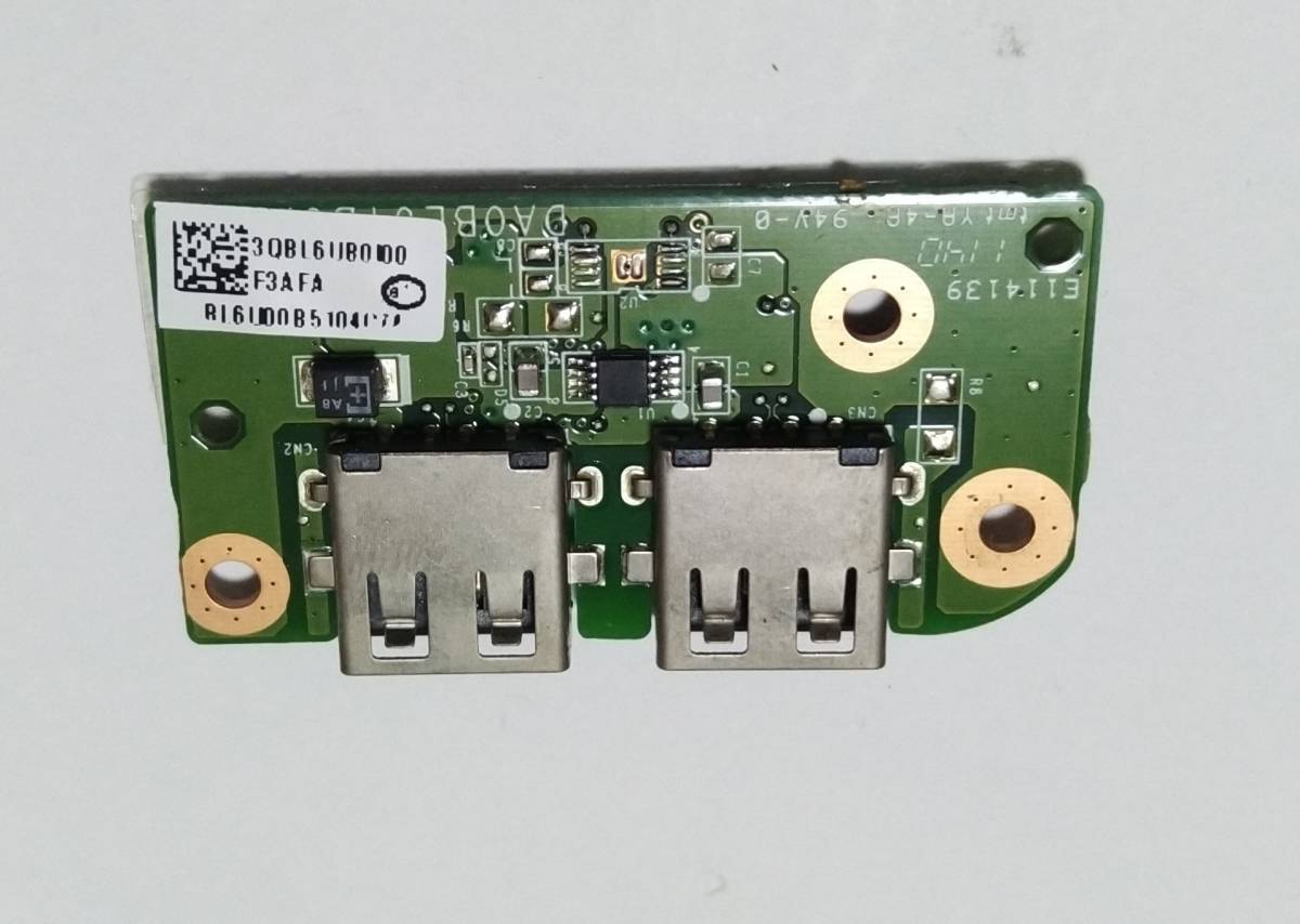 TOSHIBA T451 T451/57D T451/57DW T451/57DR T451/57DB 修理パーツ 動作確認済 送料無料 USB基盤 ユニット_画像1