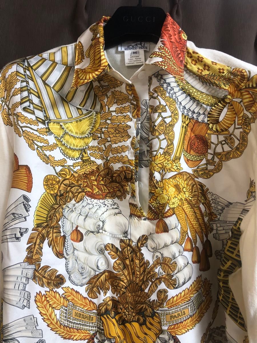 エルメス ポロシャツ ニット長袖 サイズM 古着コーデ|Yahoo エルメス ポロシャツ ニット長袖 サイズM 古着コーデ|Yahoo