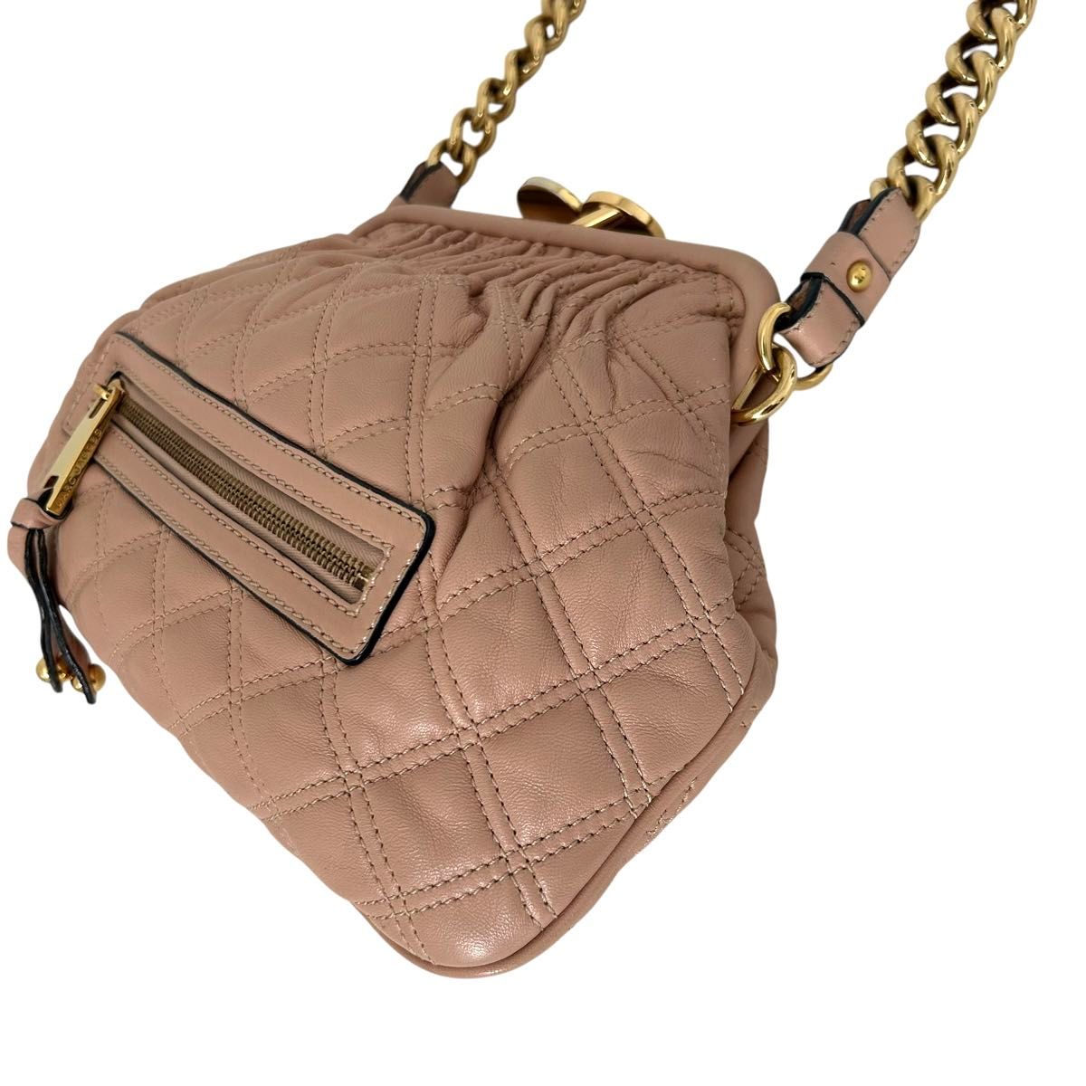 【超特価sale開催】  MARC JACOBS がま口 ショルダーバッグ マークジェイコブス バッグ