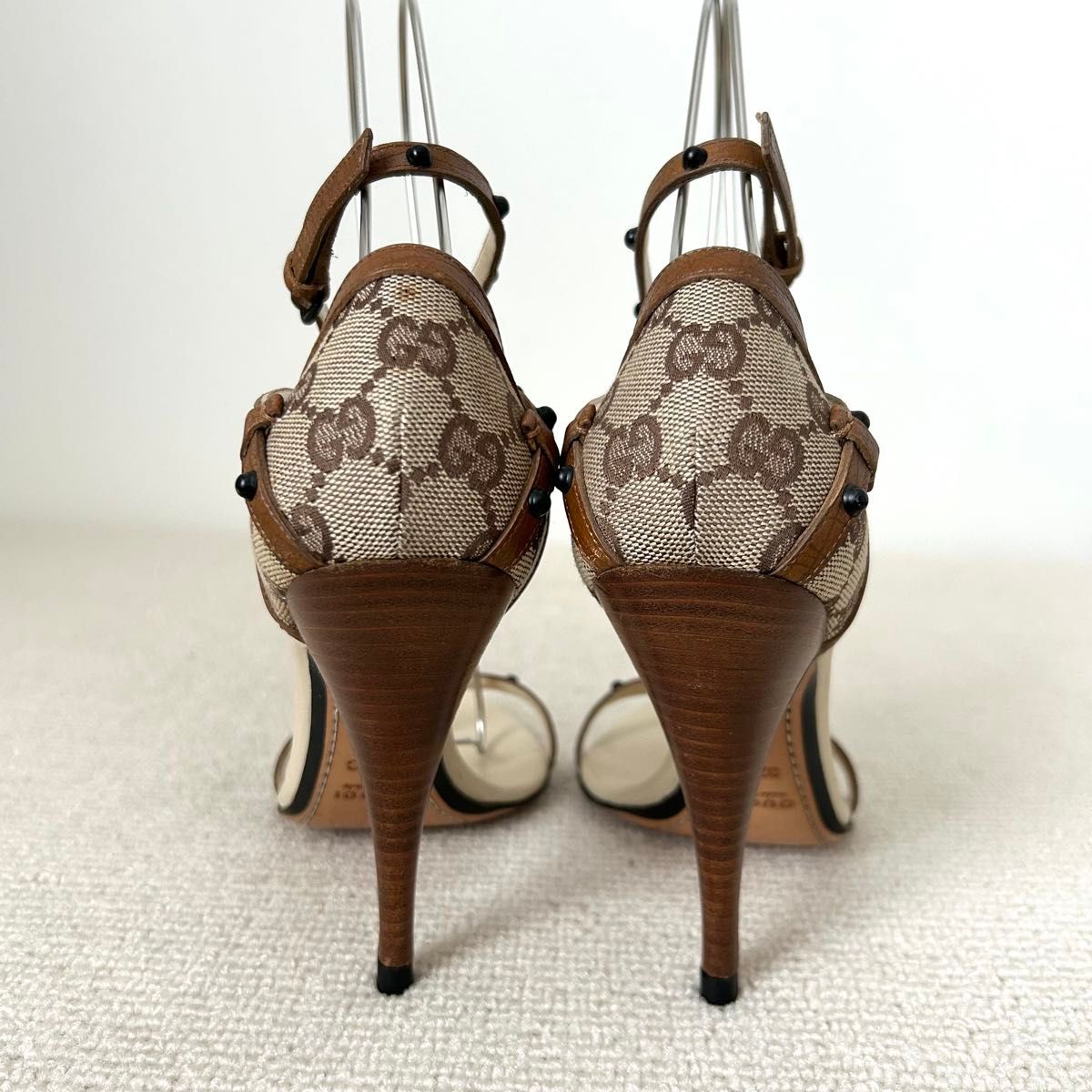 GUCCI グッチ サンダル ヒール GG柄 24 5cm|Yahoo!フリマ(旧 GUCCI グッチ サンダル ヒール GG柄 24 5cm|Yahoo!フリマ(旧