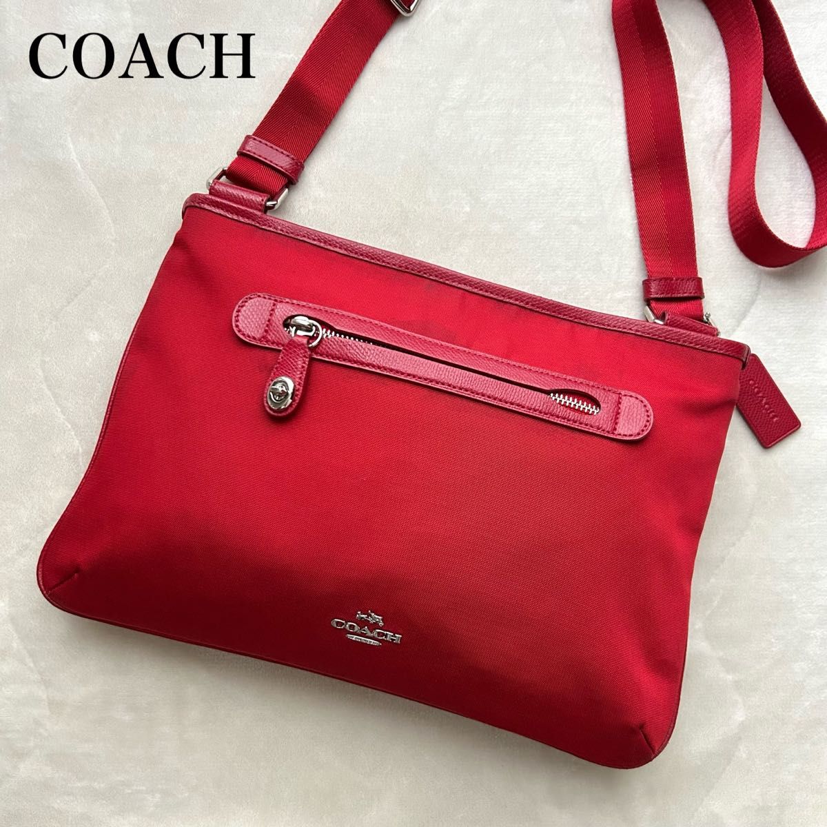 COACH コーチ ショルダーバッグ 赤|Yahoo!フリマ(旧PayPayフリマ) COACH コーチ ショルダーバッグ 赤|Yahoo!フリマ(旧PayPayフリマ)