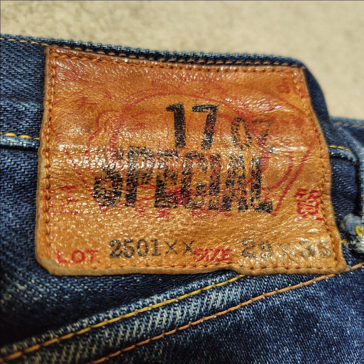 希少 EVIS エヴィス ジーンズ 17oz Special 2501××|Yahoo 希少 EVIS エヴィス ジーンズ 17oz Special 2501××|Yahoo
