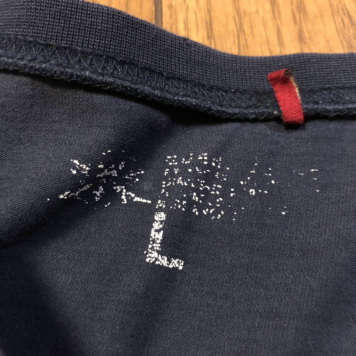 Paypayフリマ Lサイズ Guess ゲス 古着長袖tシャツ ロンt ヘンリーネック韓国製 グレー ネイビー Paypayフリマ Lサイズ Guess ゲス 古着長袖tシャツ ロンt ヘンリーネック韓国製 グレー ネイビー