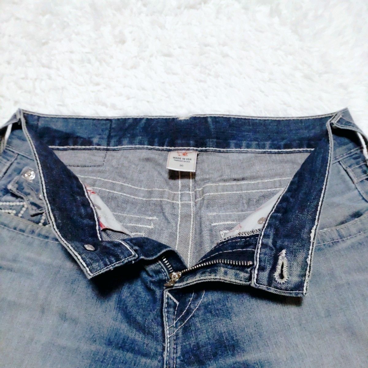 TRUERELIGION ジーンズ デニム USA 刺繍 30 デニムパンツ TRUERELIGION ジーンズ デニム USA 刺繍 30 デニムパンツ