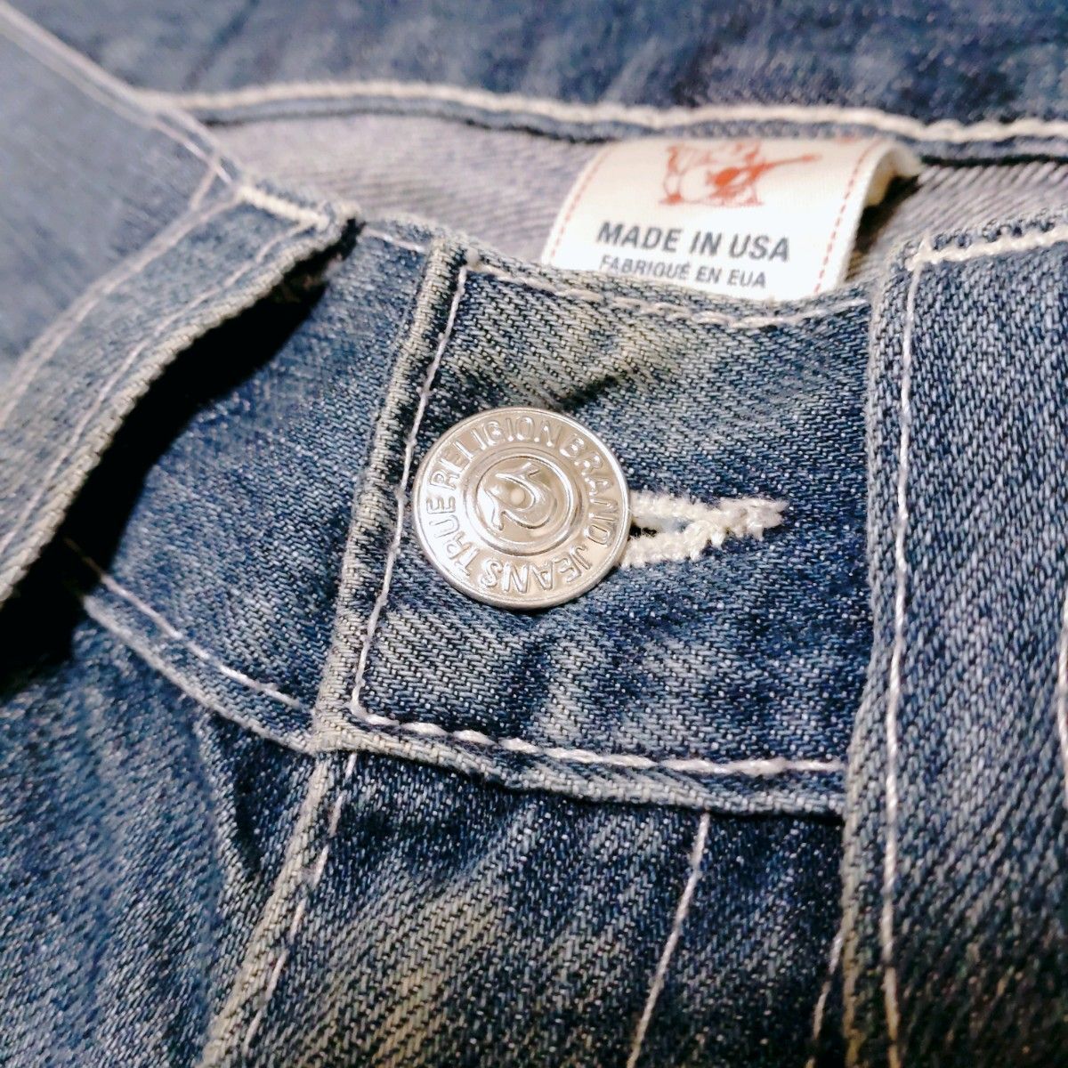 TRUERELIGION ジーンズ デニム USA 刺繍 30 デニムパンツ TRUERELIGION ジーンズ デニム USA 刺繍 30 デニムパンツ
