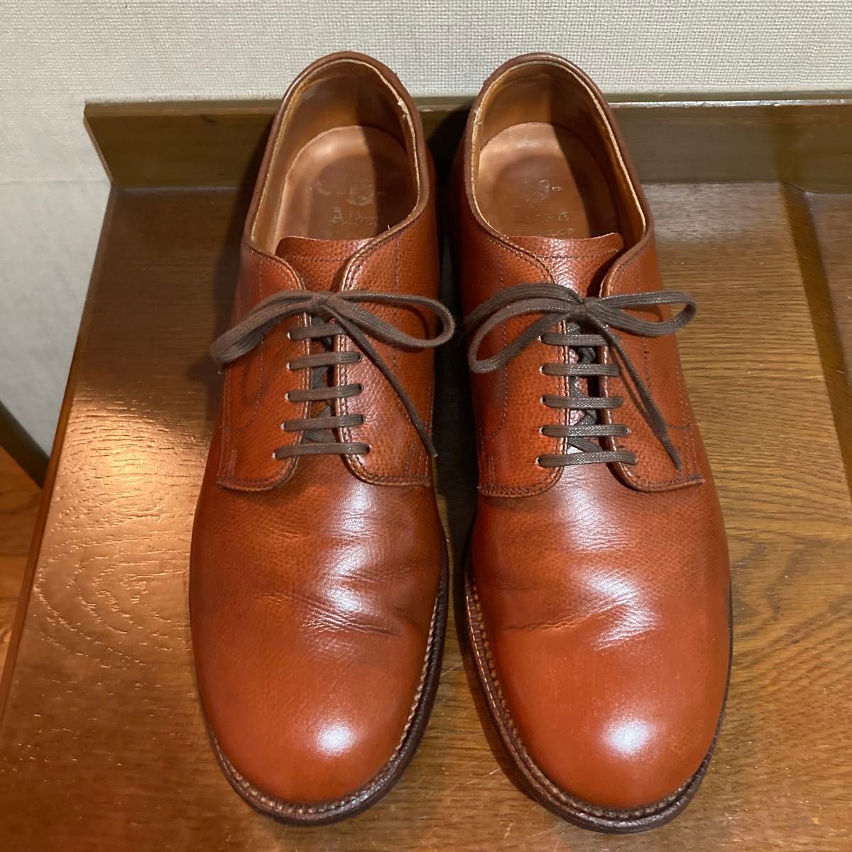 ALDEN】プレーントゥ ダービー ドレスシューズ ミリタリーラスト ALDEN】プレーントゥ ダービー ドレスシューズ ミリタリーラスト