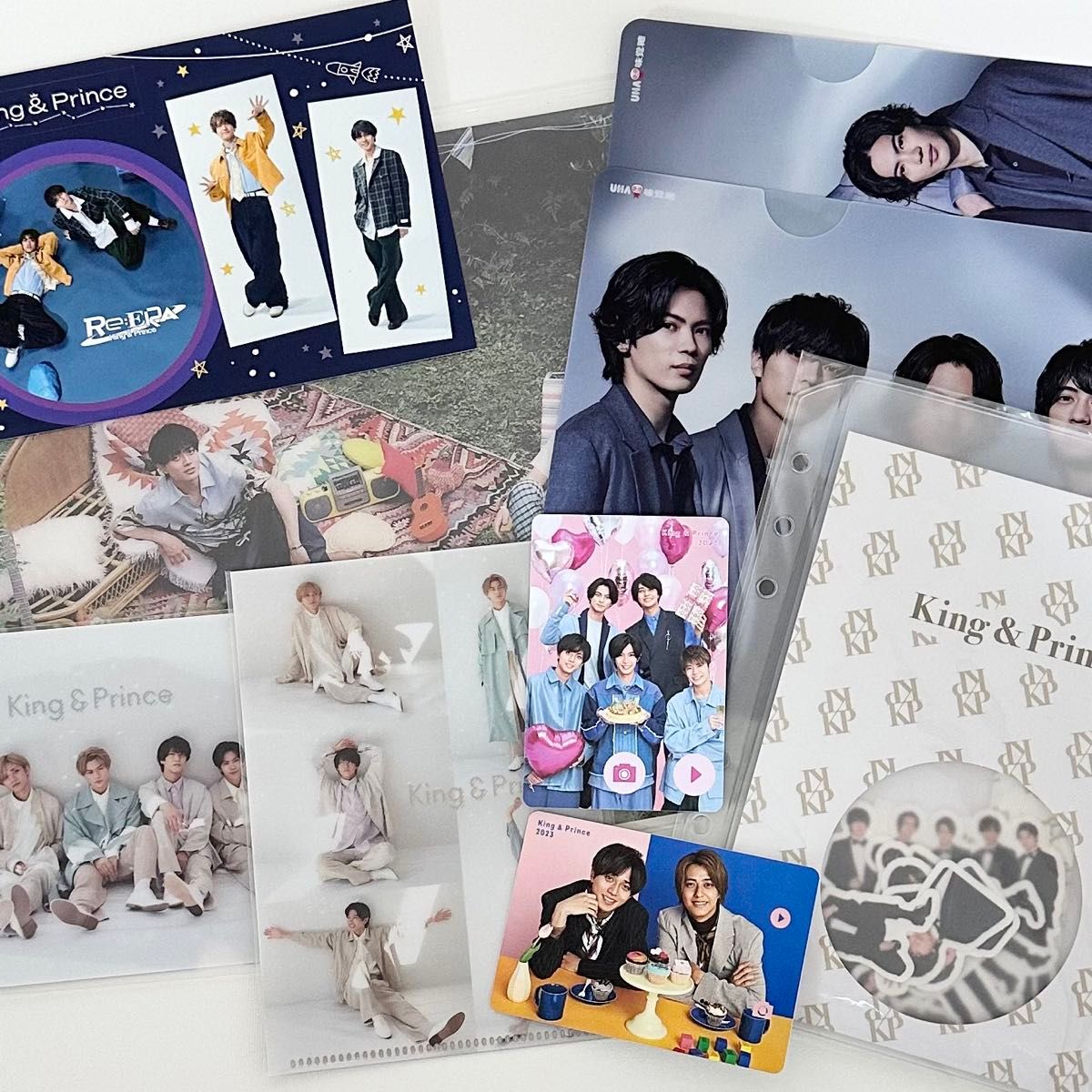 King&Prince クリアファイル ポスター キンプリ ステッカー シール King&prince キンプリ ステッカー クリアファイル ポスター