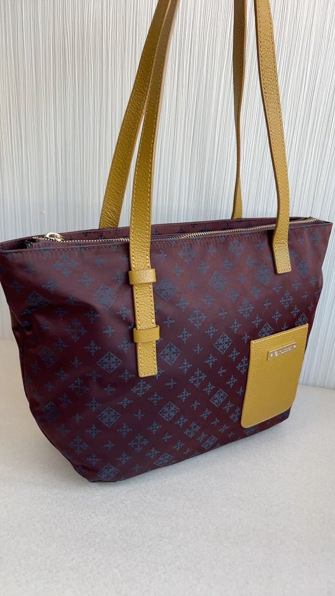 russet ラシット トートバッグ モノグラム ナイロン レザー