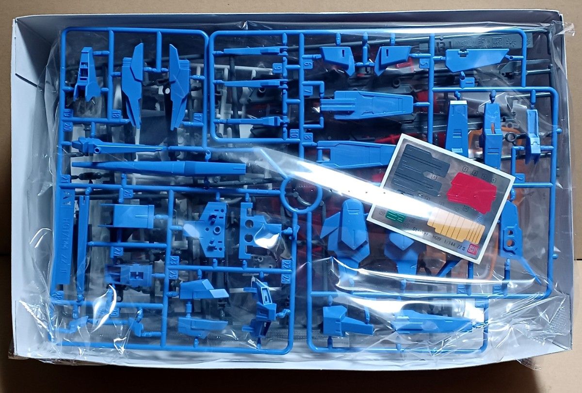 未組立 1/144 HGBF ガンダムビルドファイターズトライ ZZII 未組立 1/144 HGBF ガンダムビルドファイターズトライ ZZII