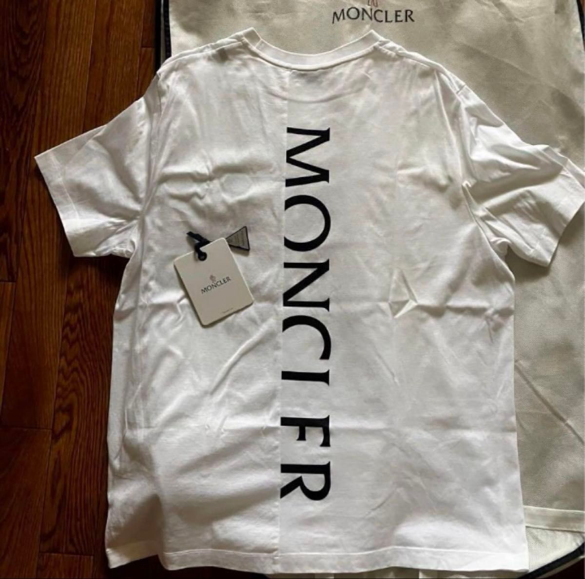 美品国内正規品 モンクレール オーバーサイズバックロゴ Tシャツ 美品国内正規品 モンクレール オーバーサイズバックロゴ Tシャツ