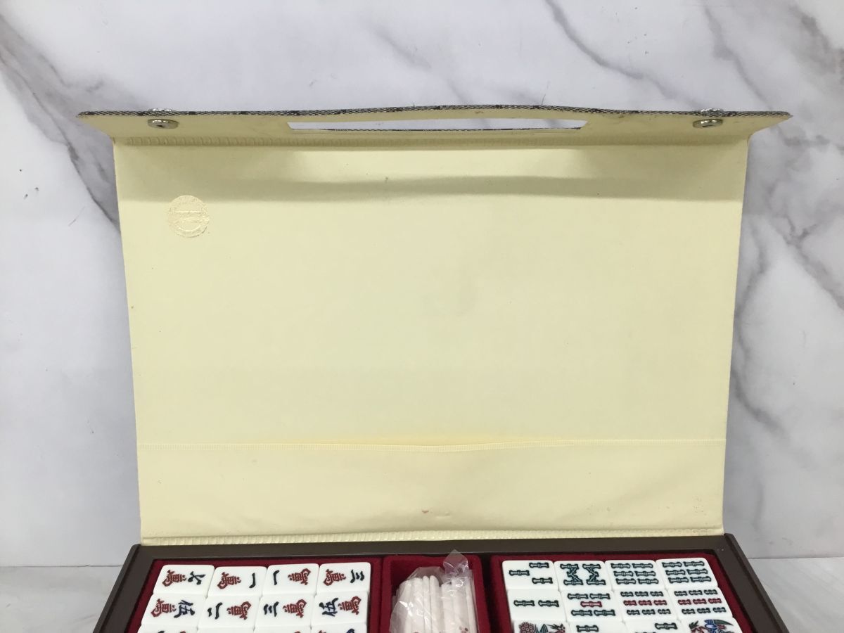 ○営TT470-80 ミズノ丸一 背黒牌 麻雀牌 昭和レトロ 麻雀セット ○営TT470-80 ミズノ丸一 背黒牌 麻雀牌 昭和レトロ 麻雀セット