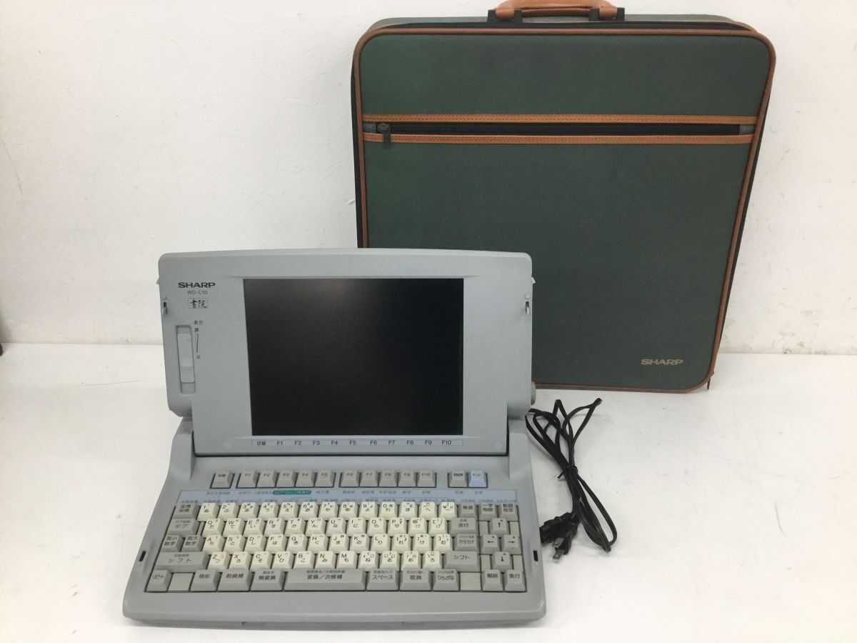 ○営FU576-120【通電確認済】SHARP シャープ Shoin 日本語 ○営FU576-120【通電確認済】SHARP シャープ Shoin 日本語