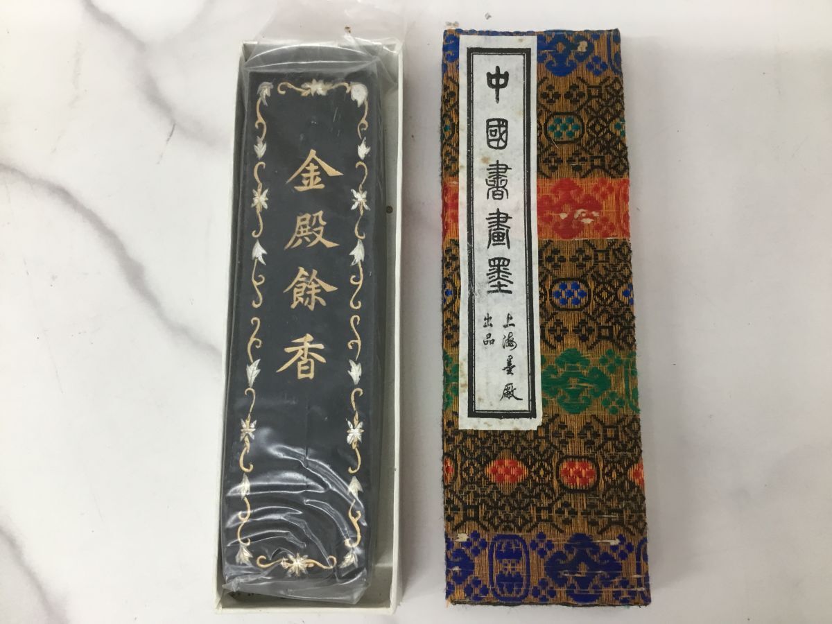 ○営KZ609-60-M【未使用保管品】国書画墨 古墨 徽歙曹素功堯千氏 ○営KZ609-60-M【未使用保管品】国書画墨 古墨 徽歙曹素功堯千氏