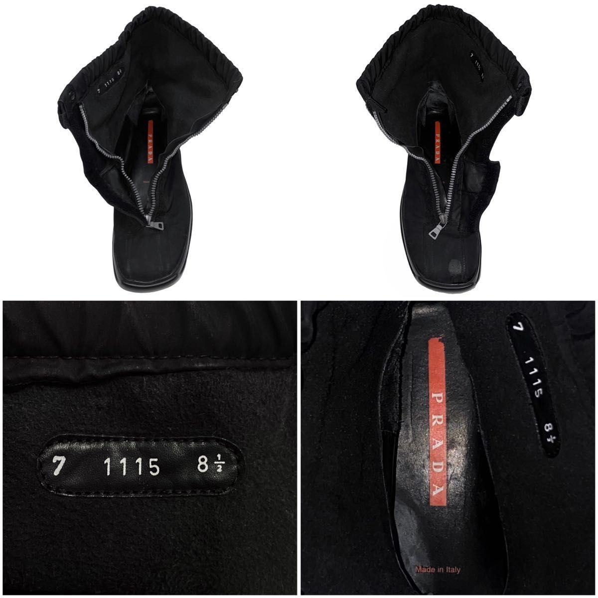 PRADA SPORT プラダ スポーツ FW1999 99AW アーカイブ ブーツ PRADA SPORT プラダ スポーツ FW1999 99AW アーカイブ ブーツ