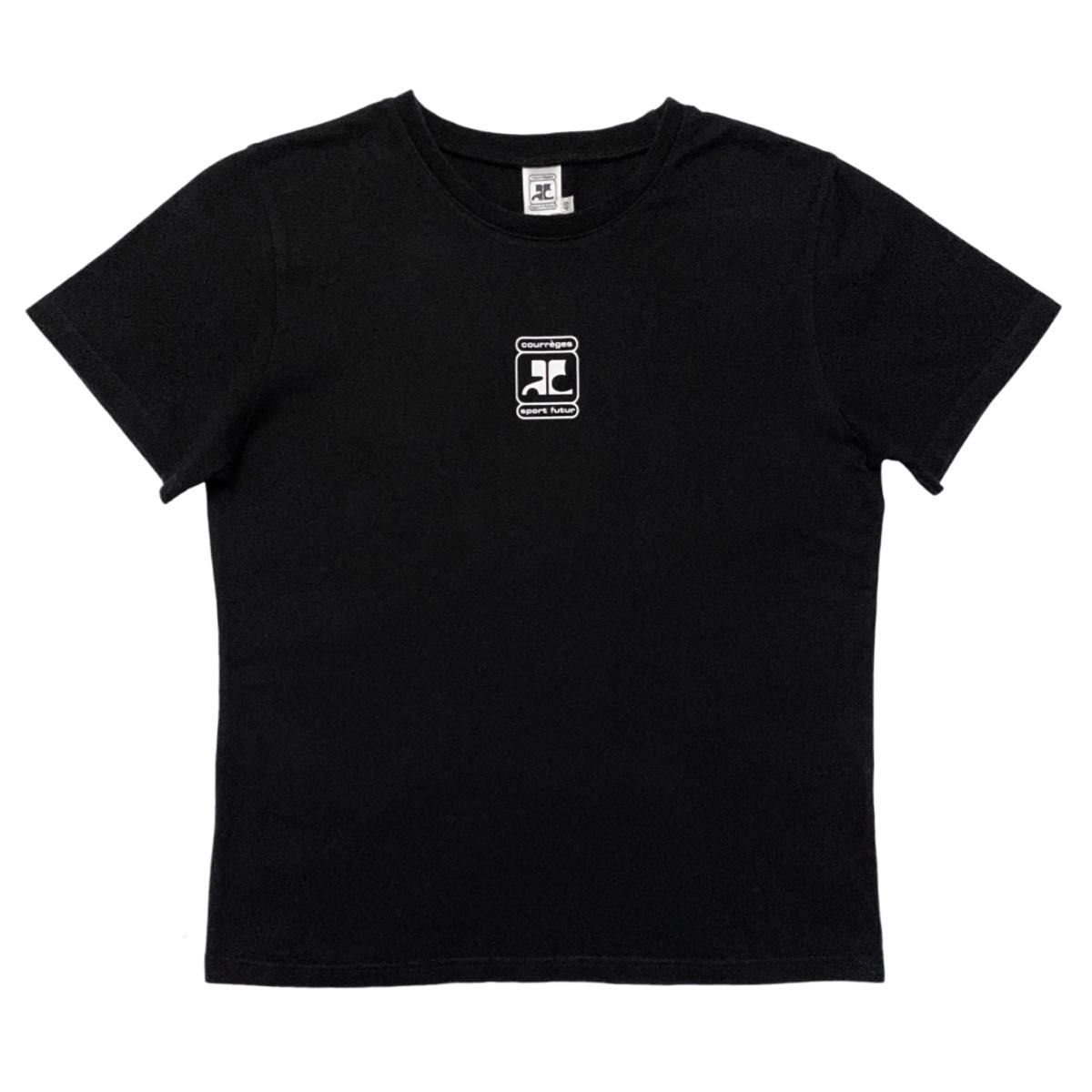 Courreges クレージュ ロゴ 半袖 Tシャツ Tee トップス VINTAGE Courreges クレージュ ロゴ 半袖 Tシャツ Tee トップス VINTAGE