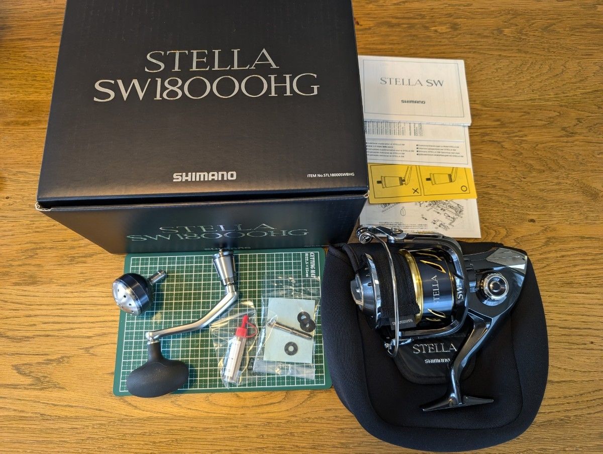 美品 シマノ ステラSW ボディー18000HG スプール20000 美品 シマノ ステラSW ボディー18000HG スプール20000