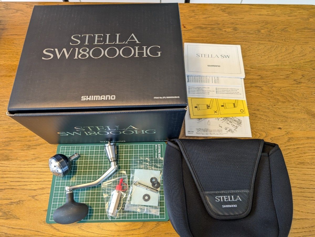 美品 シマノ ステラSW ボディー18000HG スプール20000 美品 シマノ ステラSW ボディー18000HG スプール20000