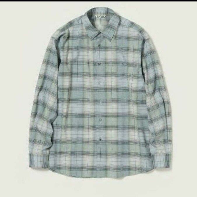 AURALEE SUPER LIGHT WOOL CHECK SHIRT 4|Yahoo!フリマ(旧 AURALEE SUPER LIGHT WOOL CHECK SHIRT 4|Yahoo!フリマ(旧