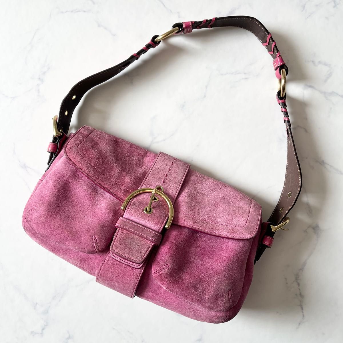 希少色】COACH コーチ ソーホー ワンショルダーバッグ 希少色】COACH コーチ ソーホー ワンショルダーバッグ