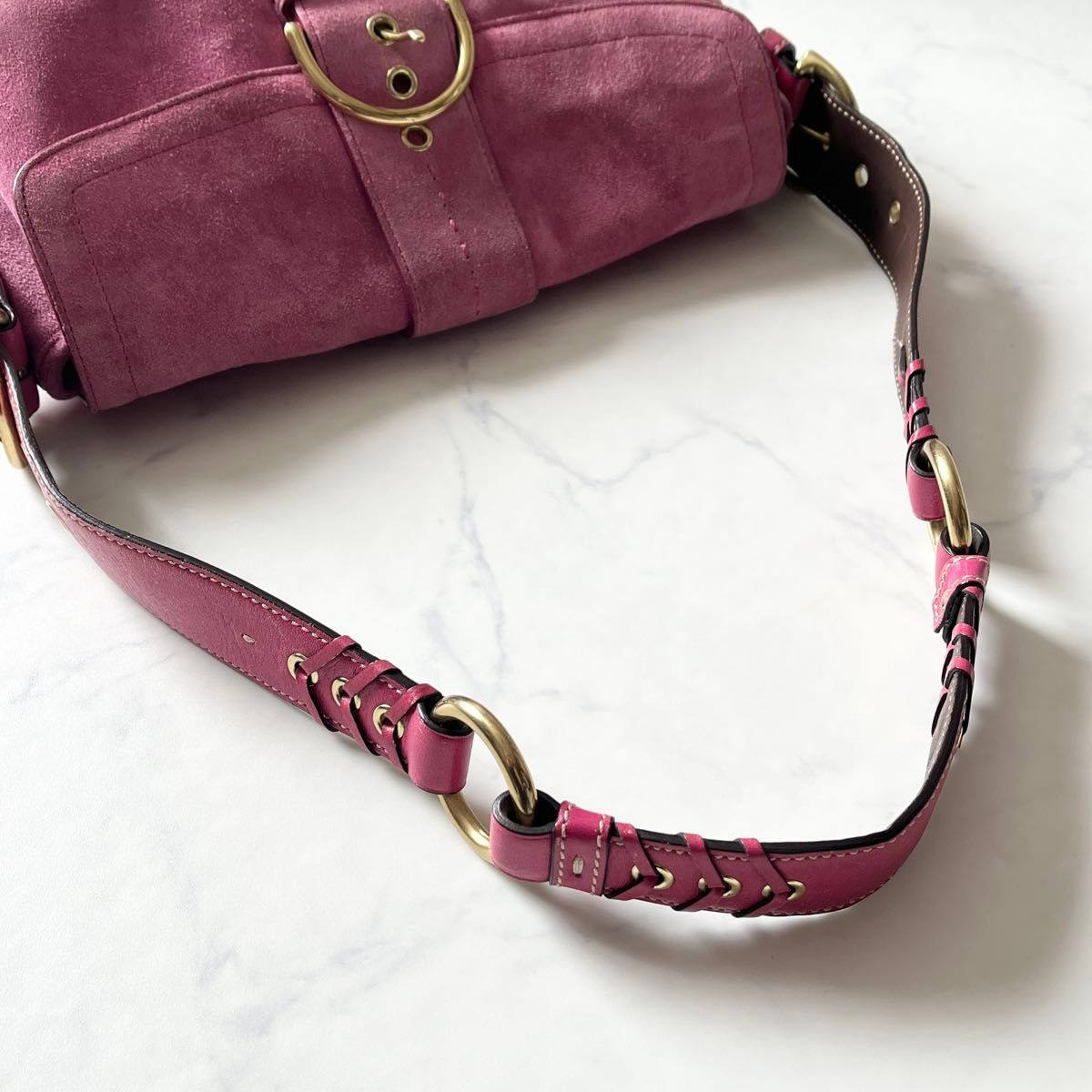 希少色】COACH コーチ ソーホー ワンショルダーバッグ 希少色】COACH コーチ ソーホー ワンショルダーバッグ