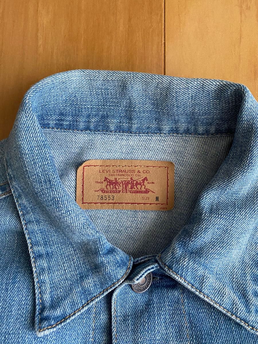 Levi's デニムジャケット Mサイズ ライトブルー|Yahoo!フリマ Levi's デニムジャケット Mサイズ ライトブルー|Yahoo!フリマ
