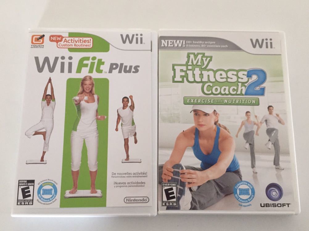 ヤフオク! - ソフト2つセット Wii Fit Plus と my fi