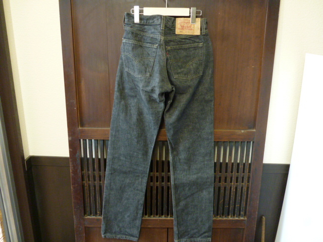 USA古着　80s 90s Levis 501 MADE IN USA 黒　ブラック　グレー　W28 L34 リーバイス アメリカ製　　２_画像2