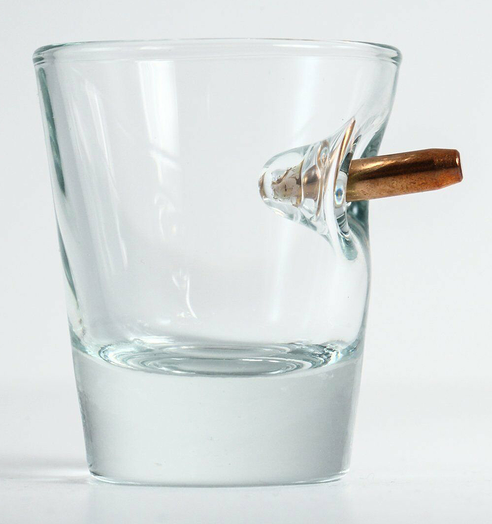 ウイスキー バレット グラス ミリタリー キャンプ Bullet Whiskey Glass お洒落！焚き火 家でも！_画像1