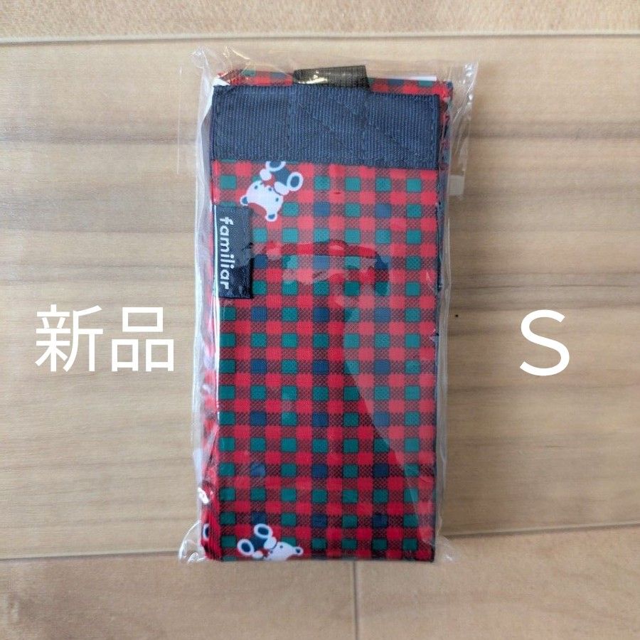 新品未使用 ファミリア シュパット Sサイズ 赤 XF familiar 新品未使用 ファミリア シュパット Sサイズ 赤 XF familiar