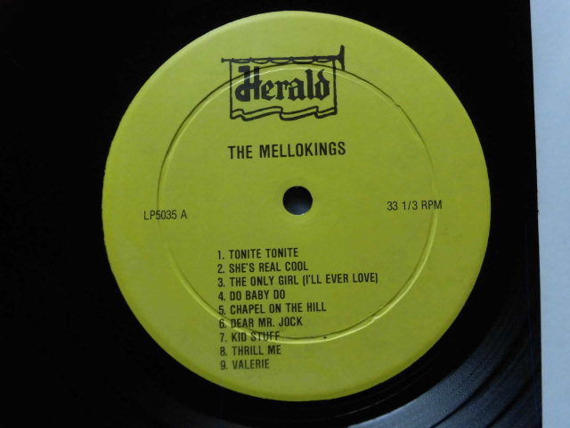 The Mellokings/Greatest Hits 　50'sホワイト・ドゥ―ワップ・グループ　ヒット「Tonite Tonite」をフィーチャーしたコンピ、レアUS盤_画像3