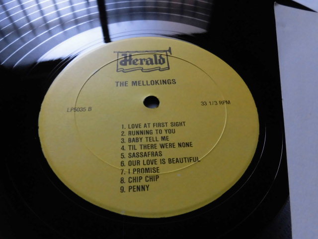 The Mellokings/Greatest Hits 　50'sホワイト・ドゥ―ワップ・グループ　ヒット「Tonite Tonite」をフィーチャーしたコンピ、レアUS盤_画像4