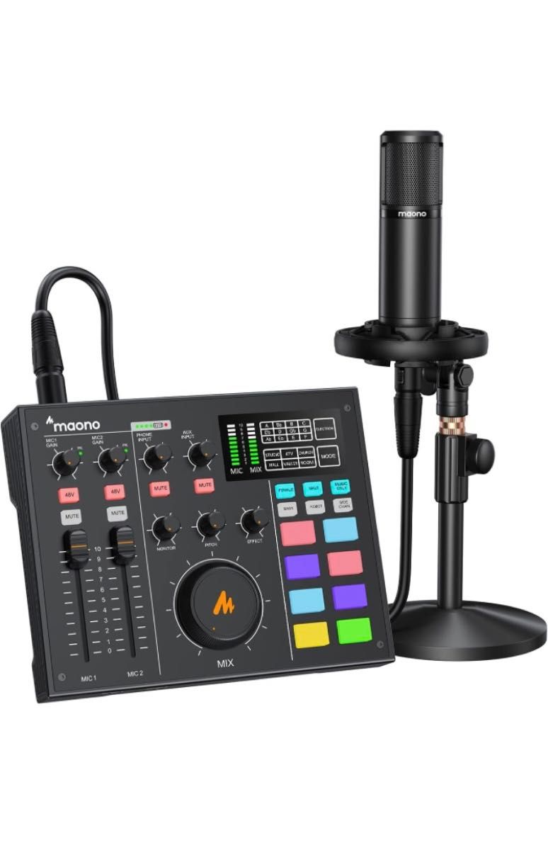 オーディオミキサー オーディオインターフェース DJ Mixer オーディオミキサー オーディオインターフェース DJ Mixer
