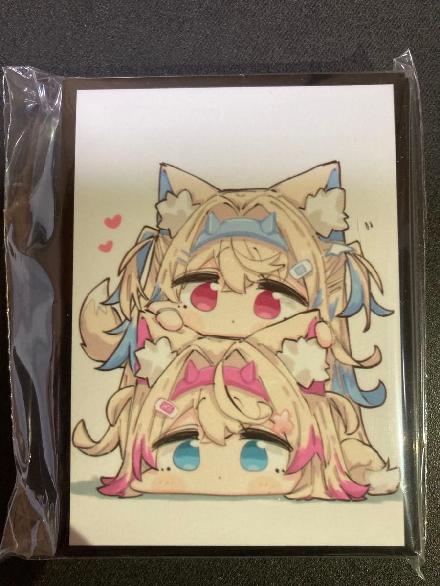 ホロライブ フワワ モココ フワモコ キャラクター スリーブ ホロライブ フワワ モココ フワモコ キャラクター スリーブ