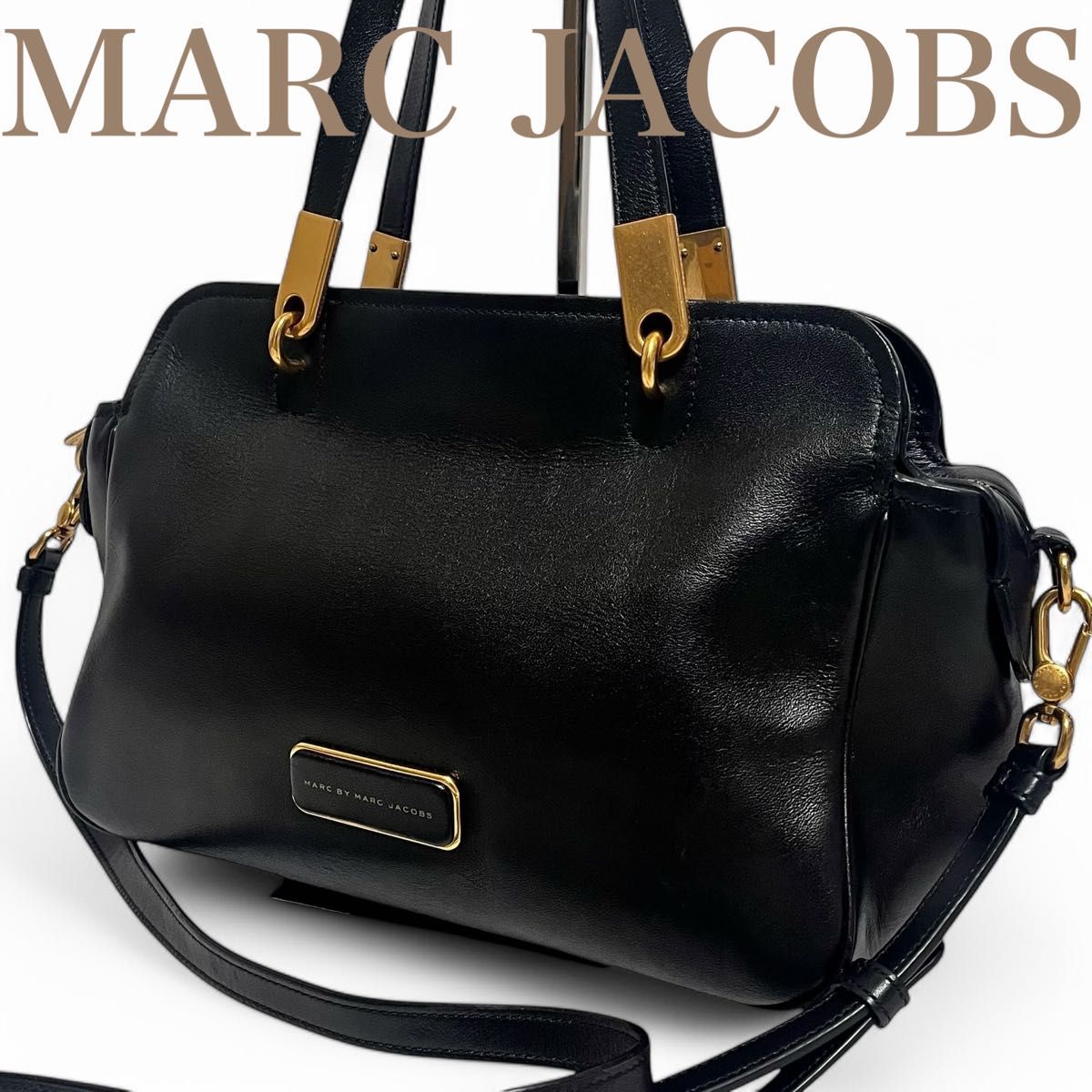 極美品 MARC JACOBS マークジェイコブス 2way ショルダーバッグ 極美品 MARC JACOBS マークジェイコブス 2way ショルダーバッグ