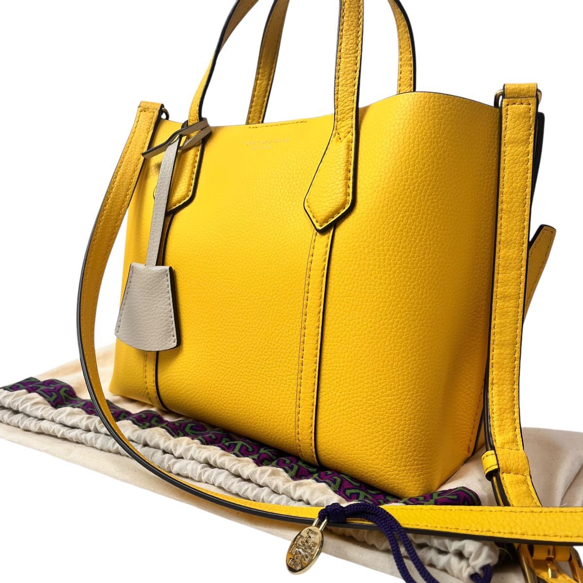 新品同様 TORY BURCH トリーバーチ ショルダーバッグ 2way 本革 新品同様 TORY BURCH トリーバーチ ショルダーバッグ 2way 本革