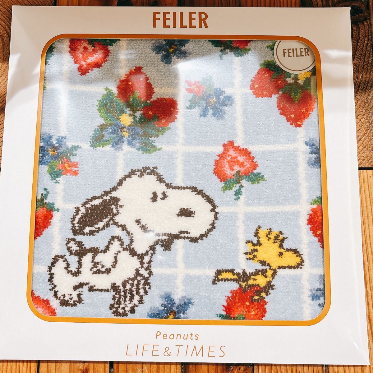 FEILER Peanuts フェイラー ハンカチ 阪急限定 スヌーピー FEILER Peanuts フェイラー ハンカチ 阪急限定 スヌーピー