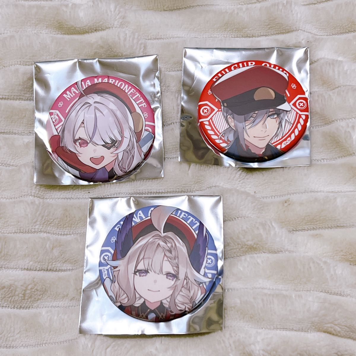 NIJISANJI EN Fantastic Postal Service 缶バッジ にじさんじen NIJISANJI EN Fantastic Postal Service 缶バッジ にじさんじen