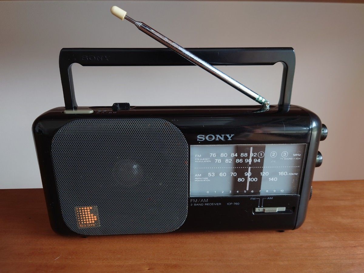 可動品 ICF-760 SONY 2BAND RECEIVER FM/AMラジオ|Yahoo!フリマ 可動品 ICF-760 SONY 2BAND RECEIVER FM/AMラジオ|Yahoo!フリマ