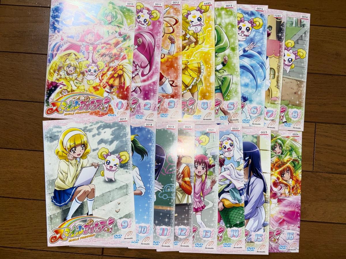 スマイルプリキュア DVD 16巻 レンタル落ち レンタル品 全巻 スマイルプリキュア DVD 16巻 レンタル落ち レンタル品 全巻