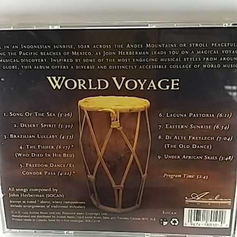 CD　 John Herberman　　Piano＆Keybords　　ピアノ、キーボード　　 World Voyage　　C244_画像6