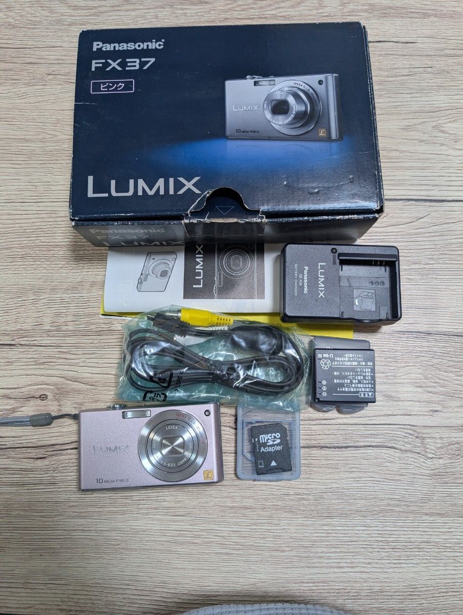Panasonic LUMIX DMC-FX37 ピンク コンパクトデジタルカメラ Panasonic LUMIX DMC-FX37 ピンク コンパクトデジタルカメラ