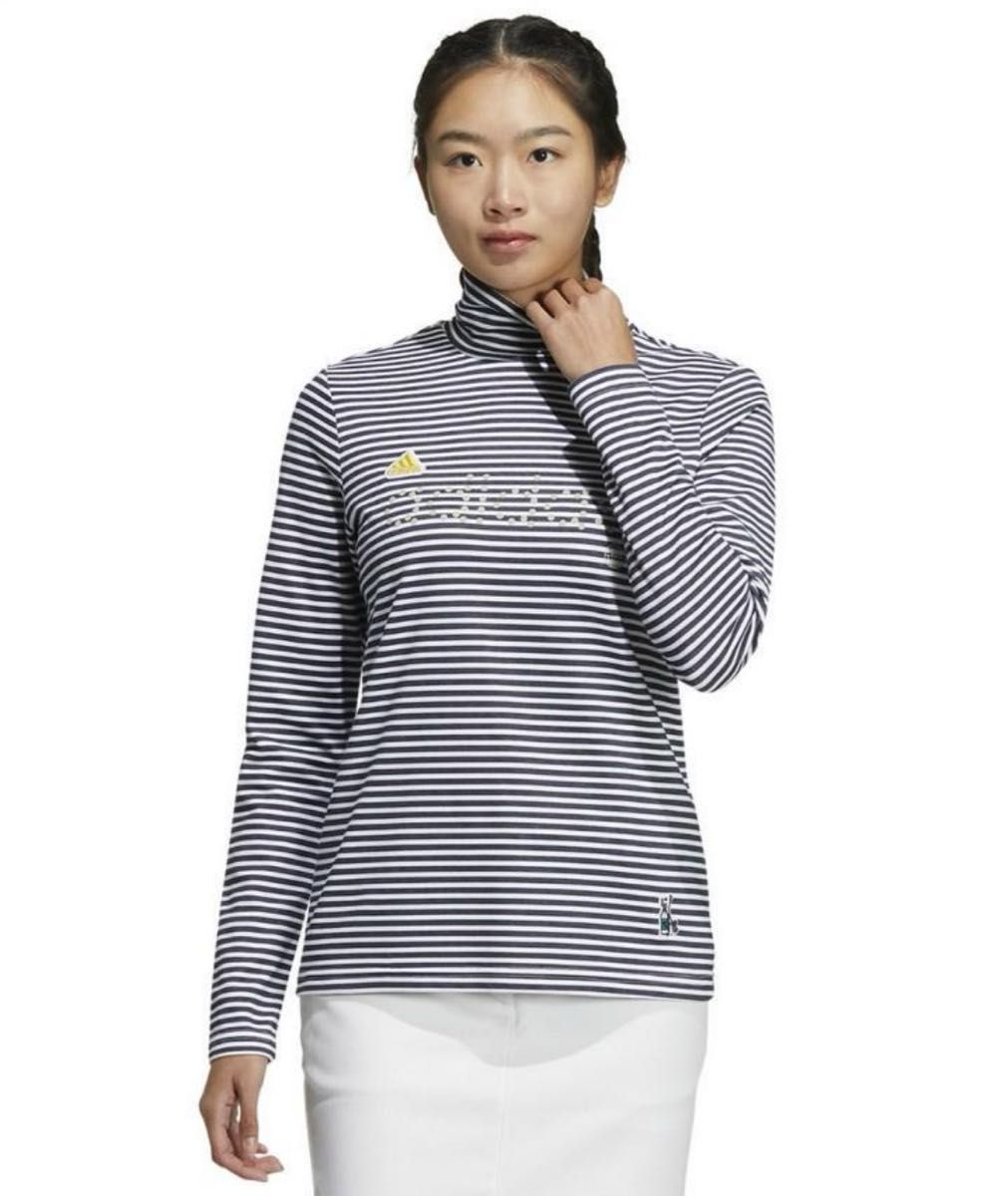 アディダスゴルフ【L】春夏セットアップ モック長袖&ストレッチ アディダスゴルフ【L】春夏セットアップ モック長袖&ストレッチ